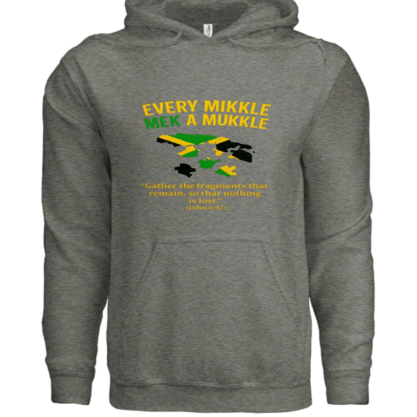 Every Mikkle Mek A Mukkle Jamaica Fundraising Hooded Sweatshirt - ClaimedbyGodDesigns