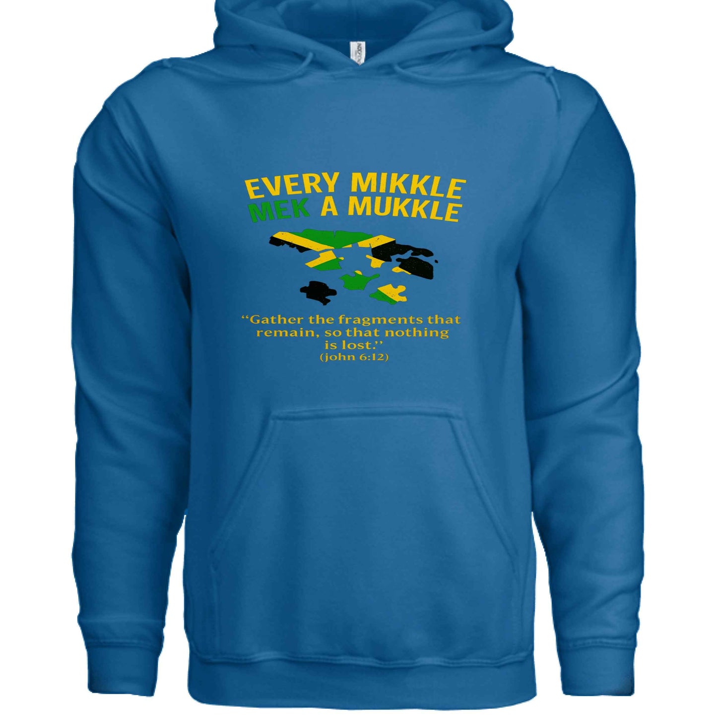 Every Mikkle Mek A Mukkle Jamaica Fundraising Hooded Sweatshirt - ClaimedbyGodDesigns