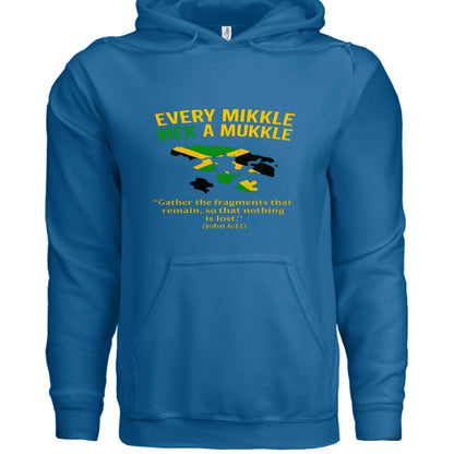Every Mikkle Mek A Mukkle Jamaica Fundraising Hooded Sweatshirt - ClaimedbyGodDesigns