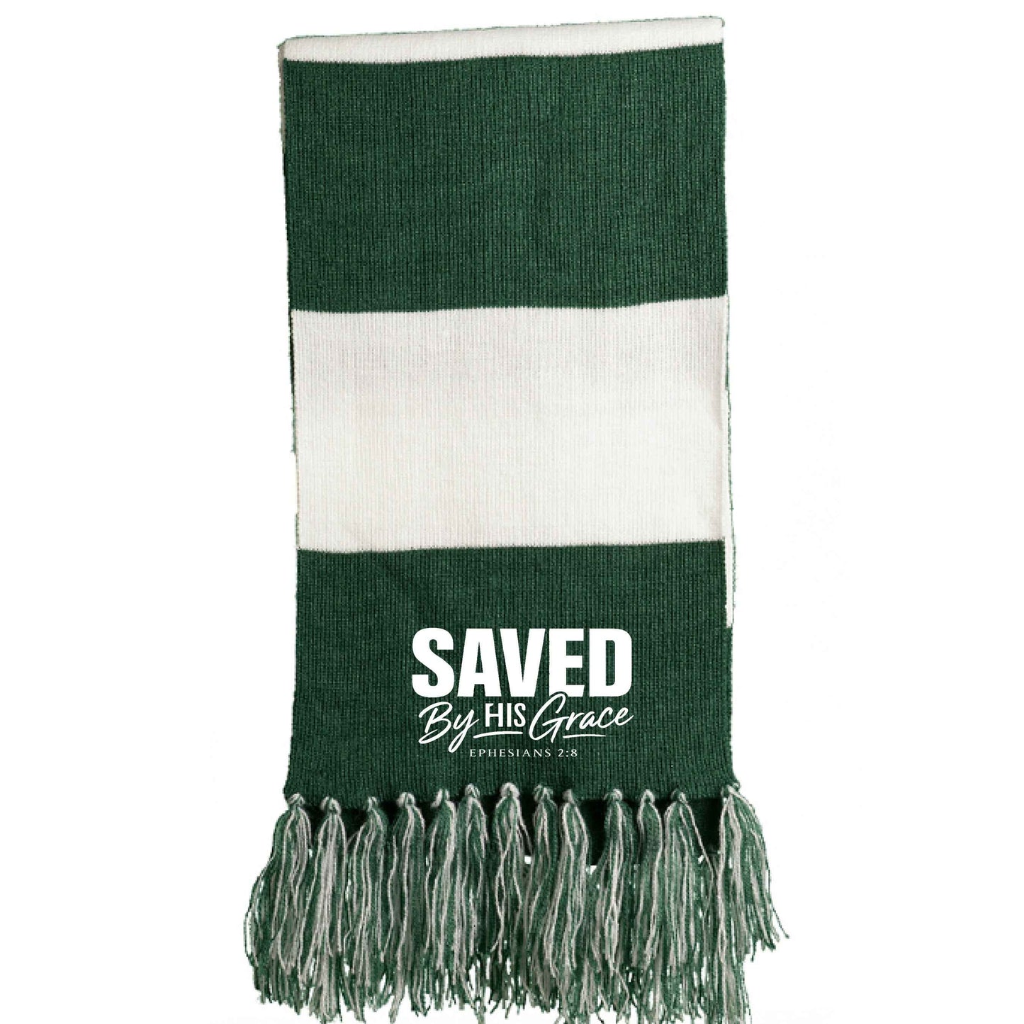 Saved By His Grace Christian Scarf