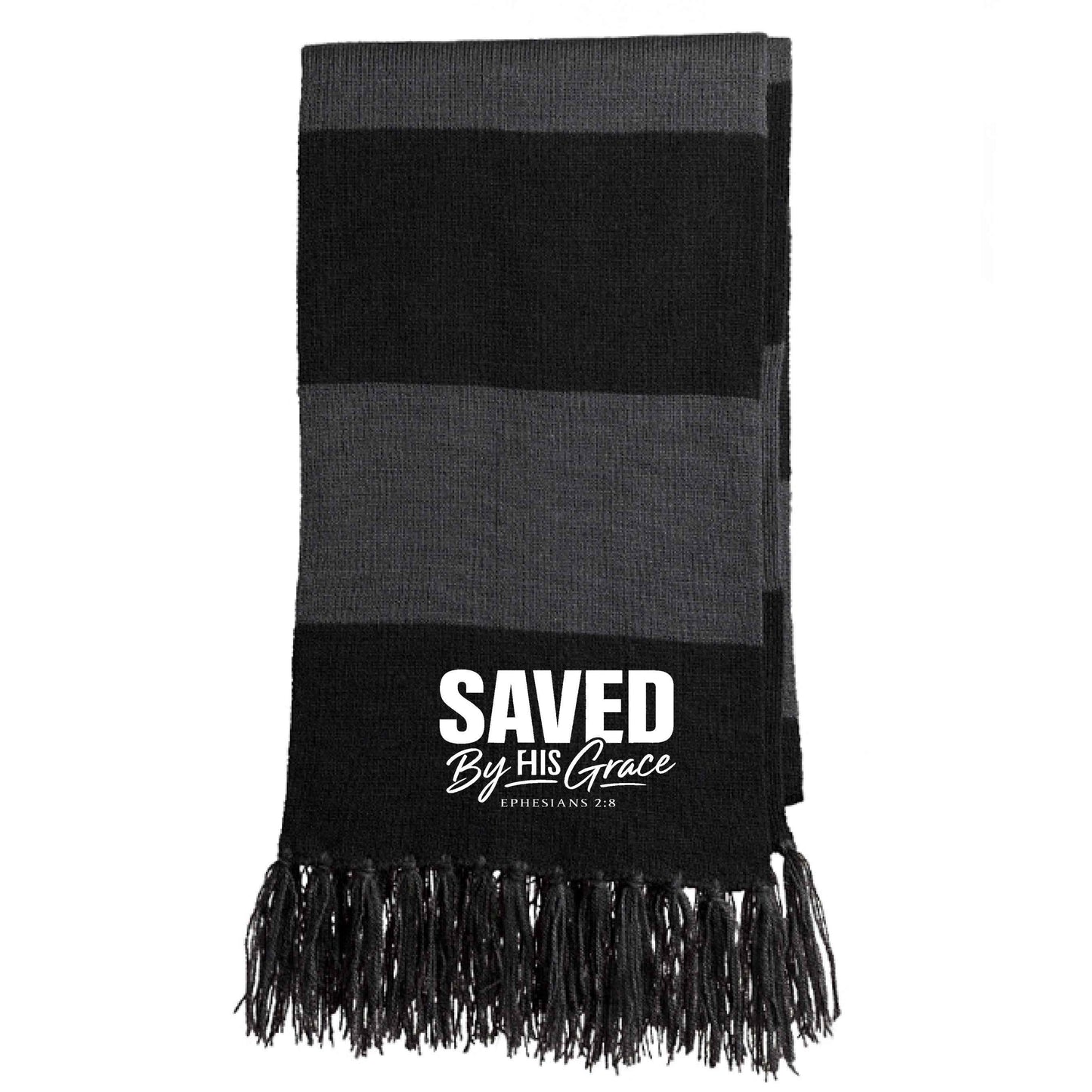 Saved By His Grace Christian Scarf