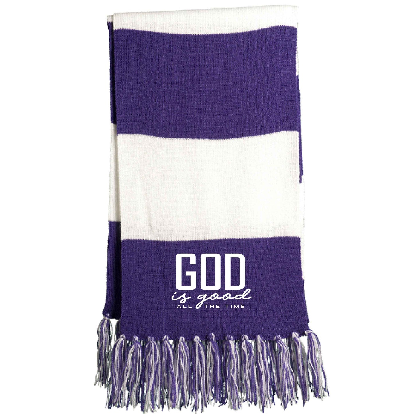 He is Good All The Time Christian Scarf - ClaimedbyGodDesigns