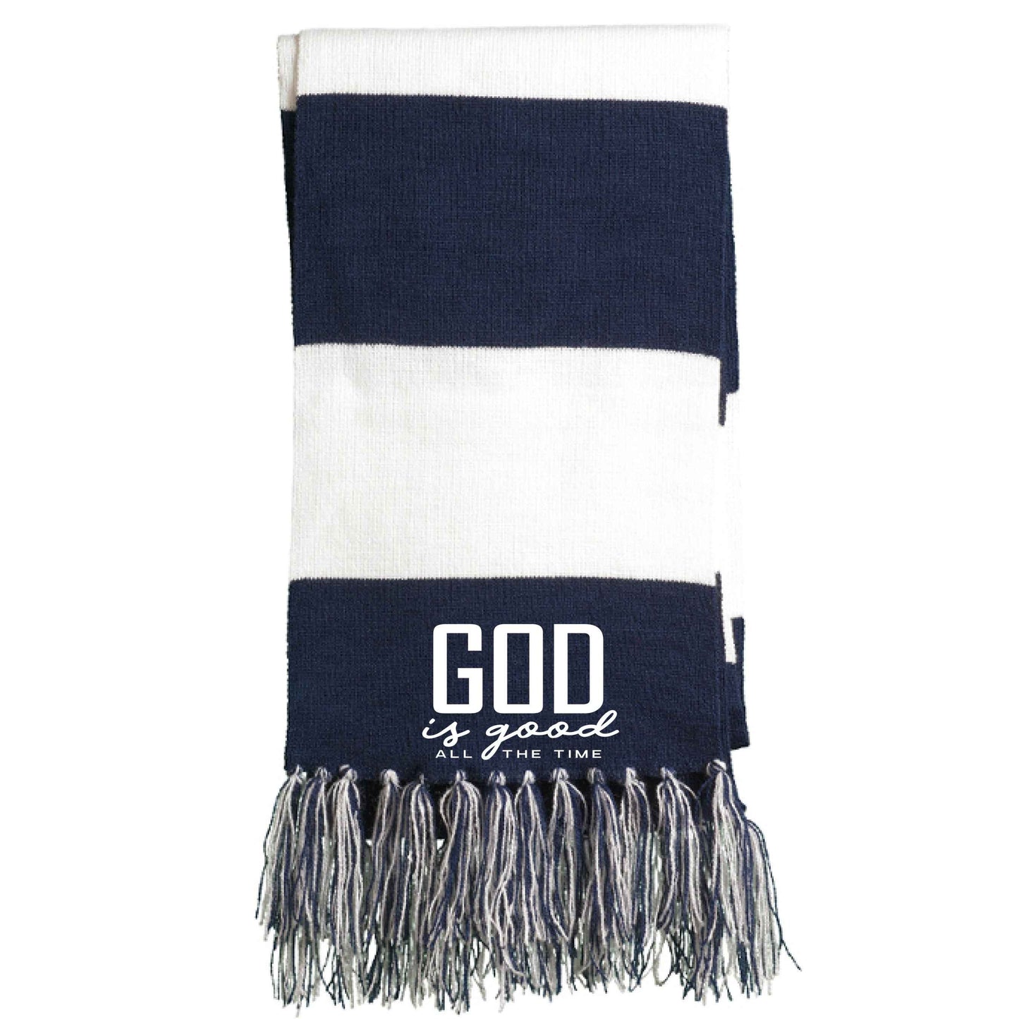 He is Good All The Time Christian Scarf - ClaimedbyGodDesigns