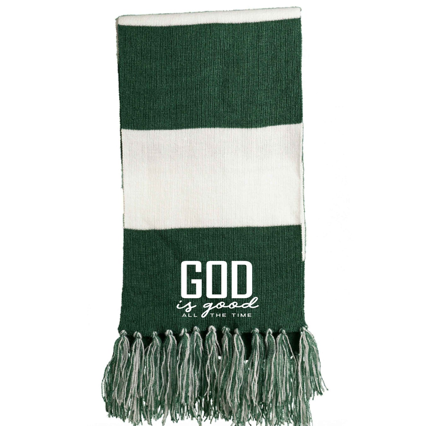 He is Good All The Time Christian Scarf - ClaimedbyGodDesigns