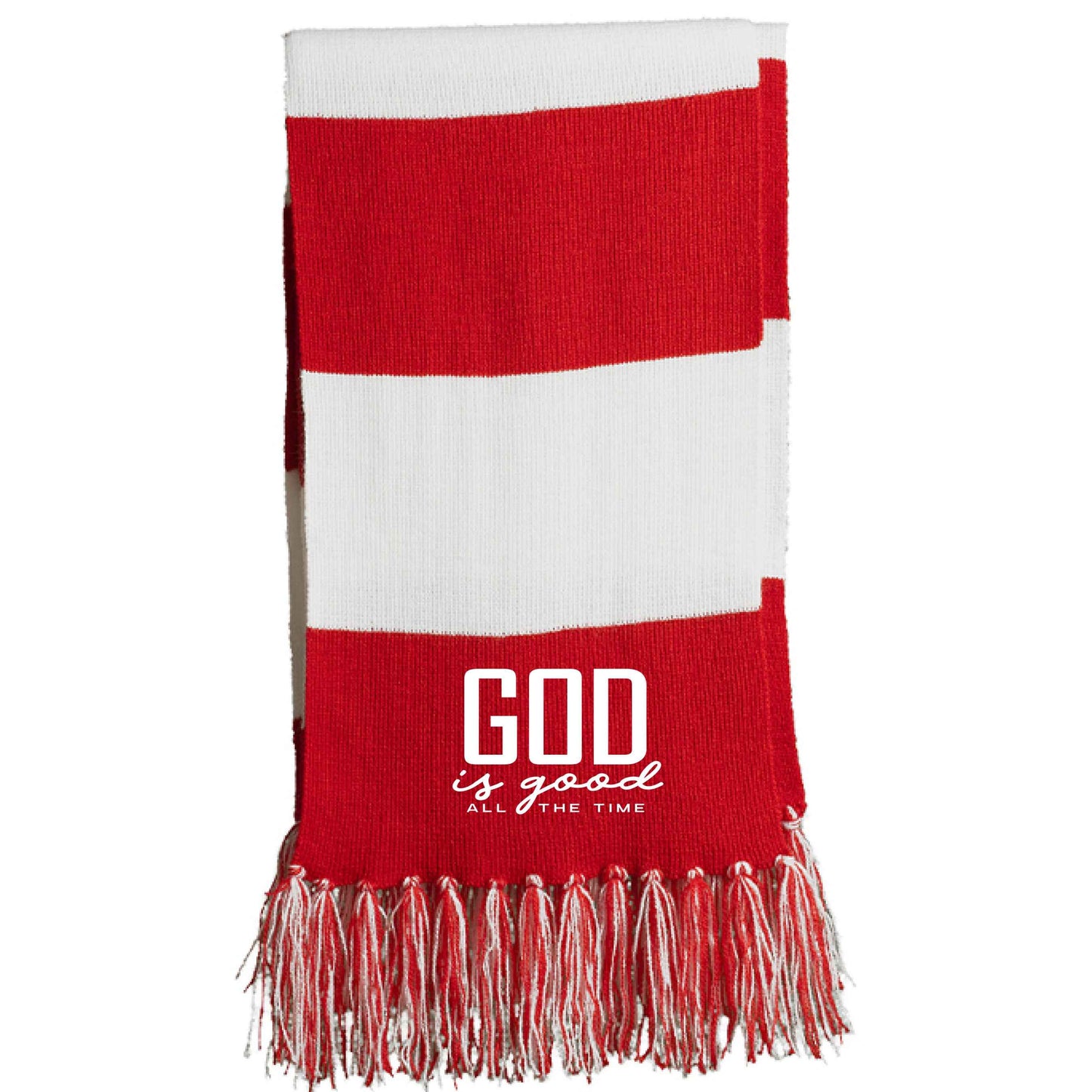 He is Good All The Time Christian Scarf - ClaimedbyGodDesigns