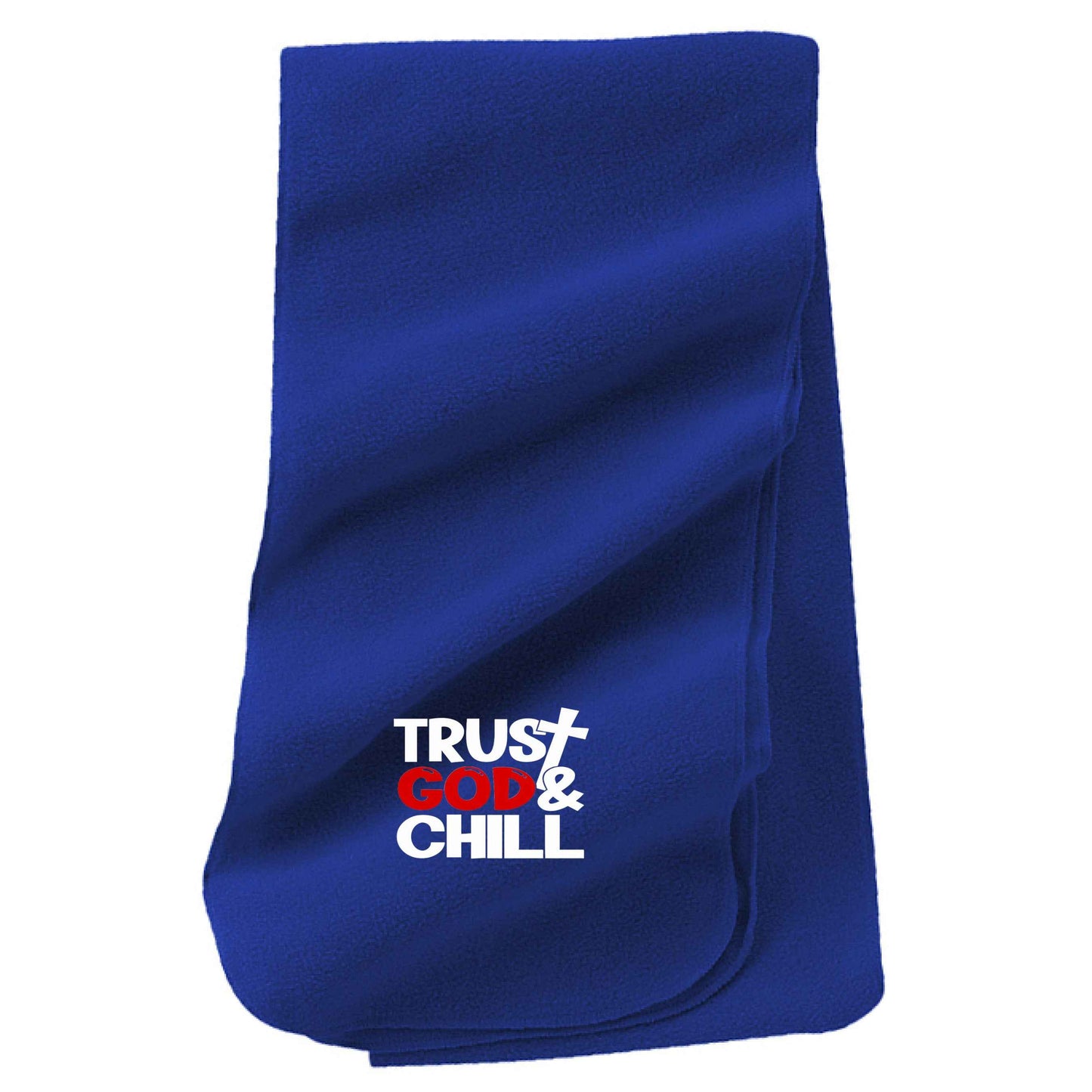 Trust Him And Chill Christian Scarf - ClaimedbyGodDesigns