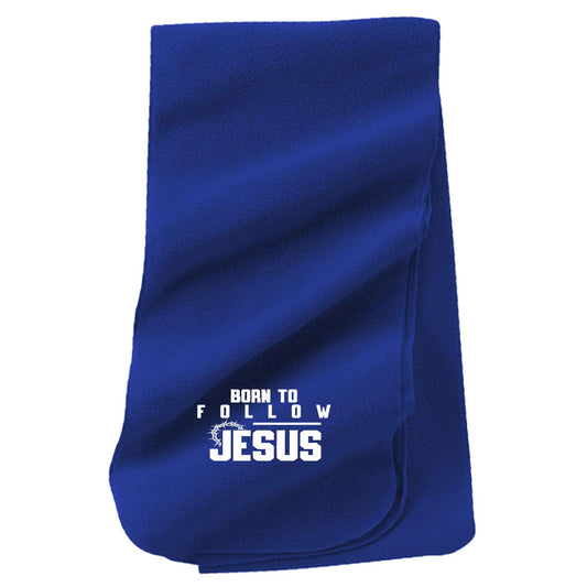 Born To Follow Him Christian Scarf - ClaimedbyGodDesigns
