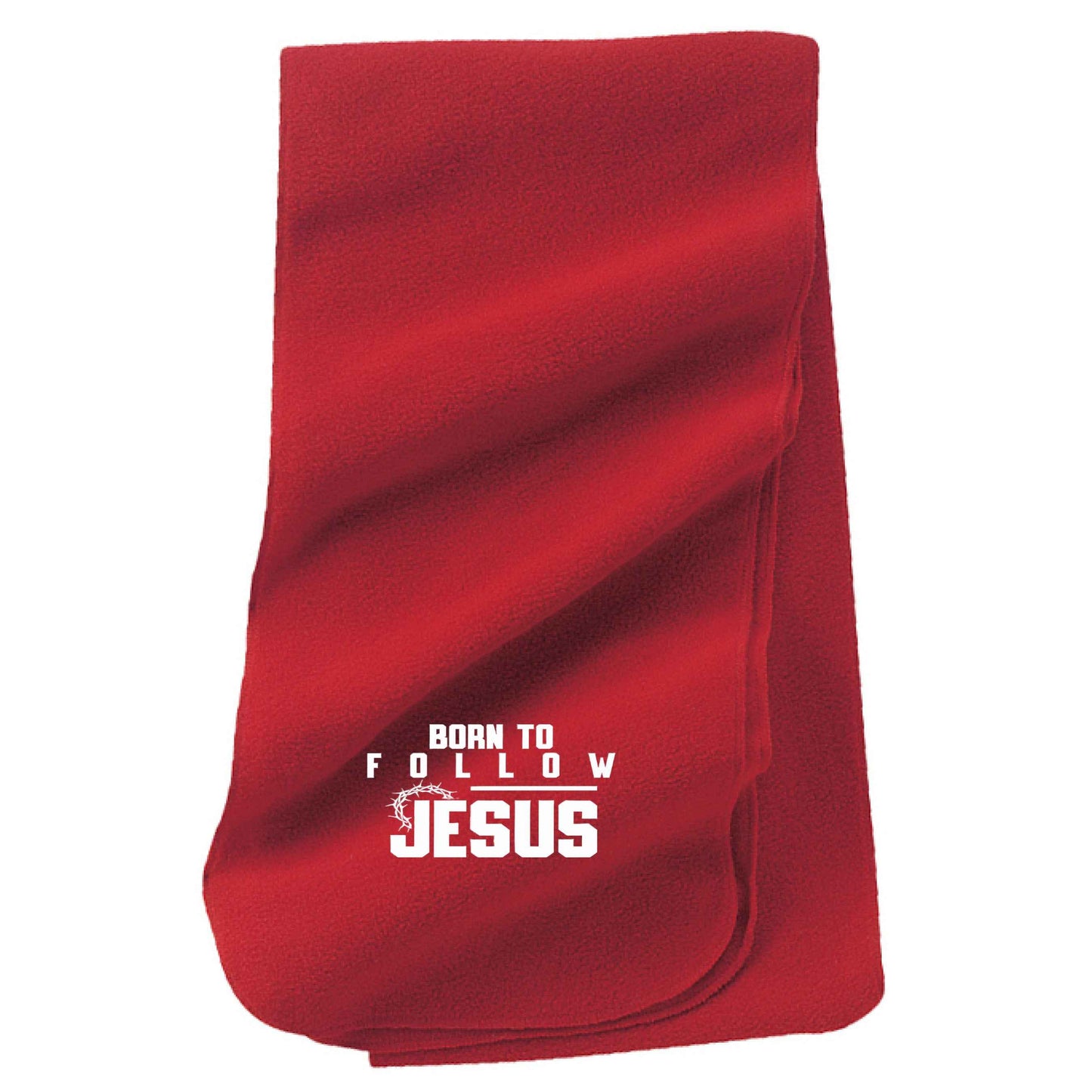 Born To Follow Him Christian Scarf - ClaimedbyGodDesigns