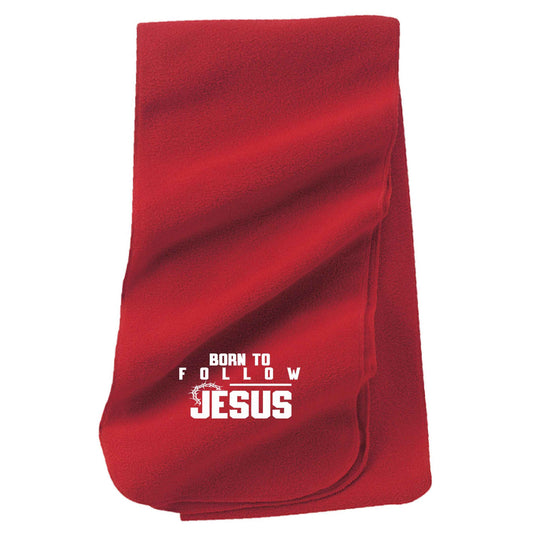 Born To Follow Him Christian Scarf - ClaimedbyGodDesigns