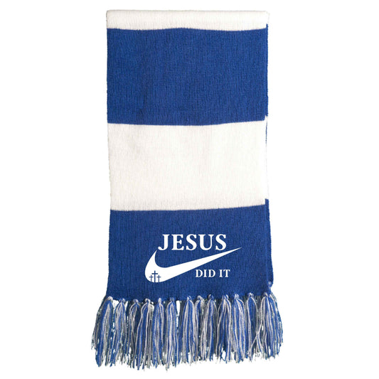 He Did It Christian Scarf - ClaimedbyGodDesigns