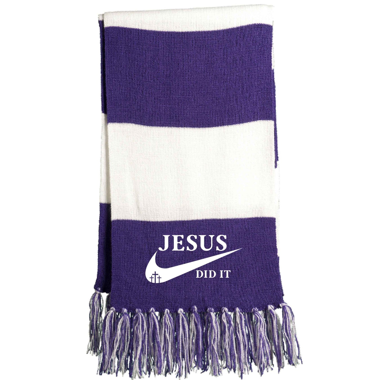 He Did It Christian Scarf - ClaimedbyGodDesigns