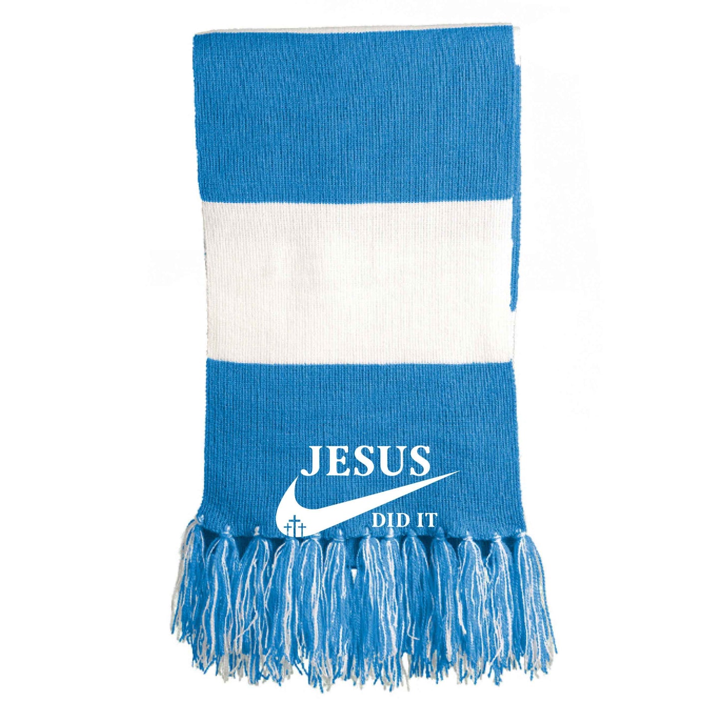 He Did It Christian Scarf - ClaimedbyGodDesigns