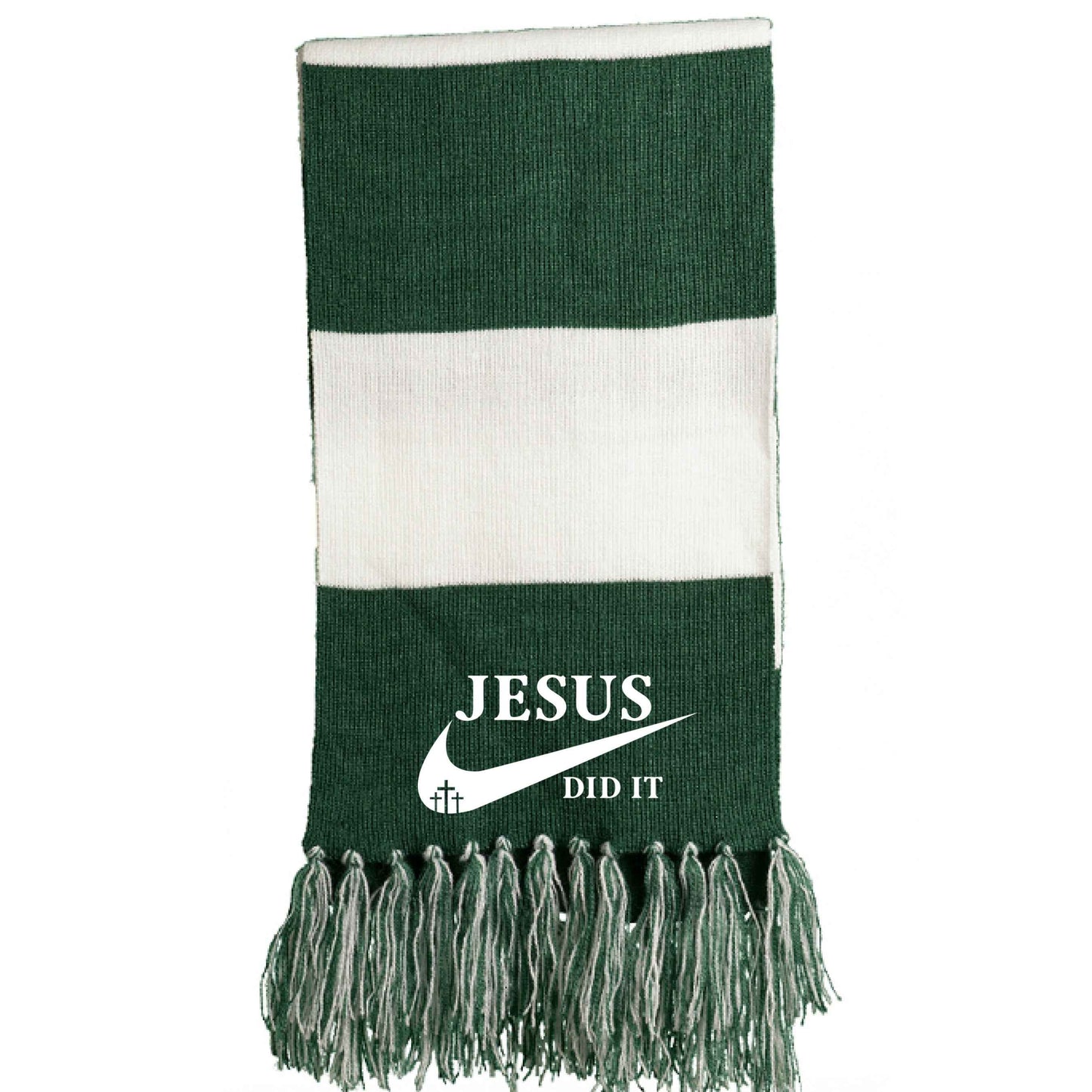 He Did It Christian Scarf - ClaimedbyGodDesigns