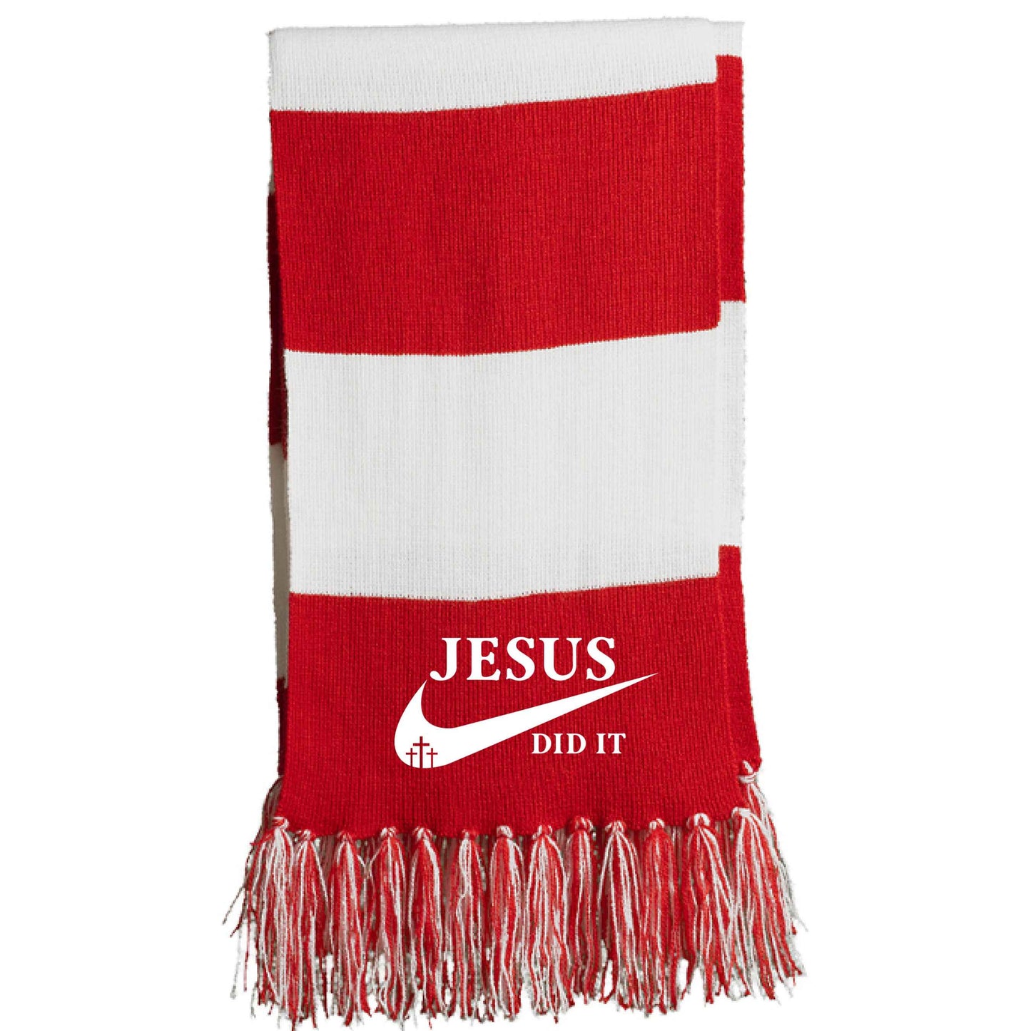 He Did It Christian Scarf - ClaimedbyGodDesigns