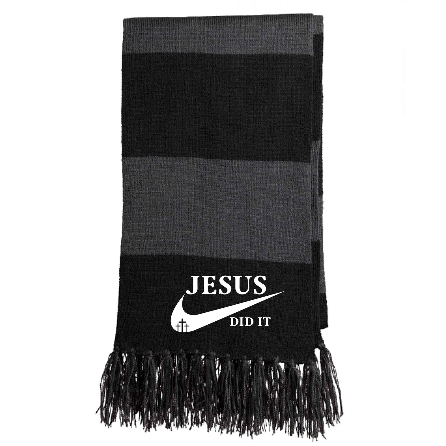 He Did It Christian Scarf - ClaimedbyGodDesigns