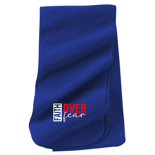 Faith Over Fear Christian Scarf - ClaimedbyGodDesigns
