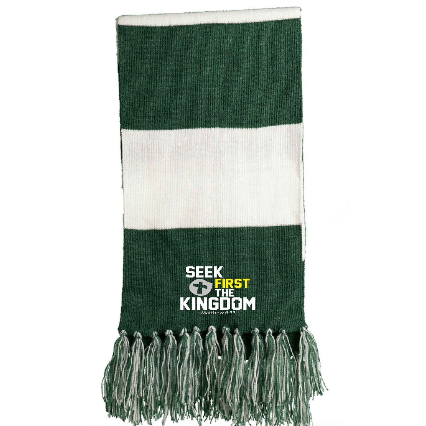 Seek First The Kingdom Christian Scarf - ClaimedbyGodDesigns