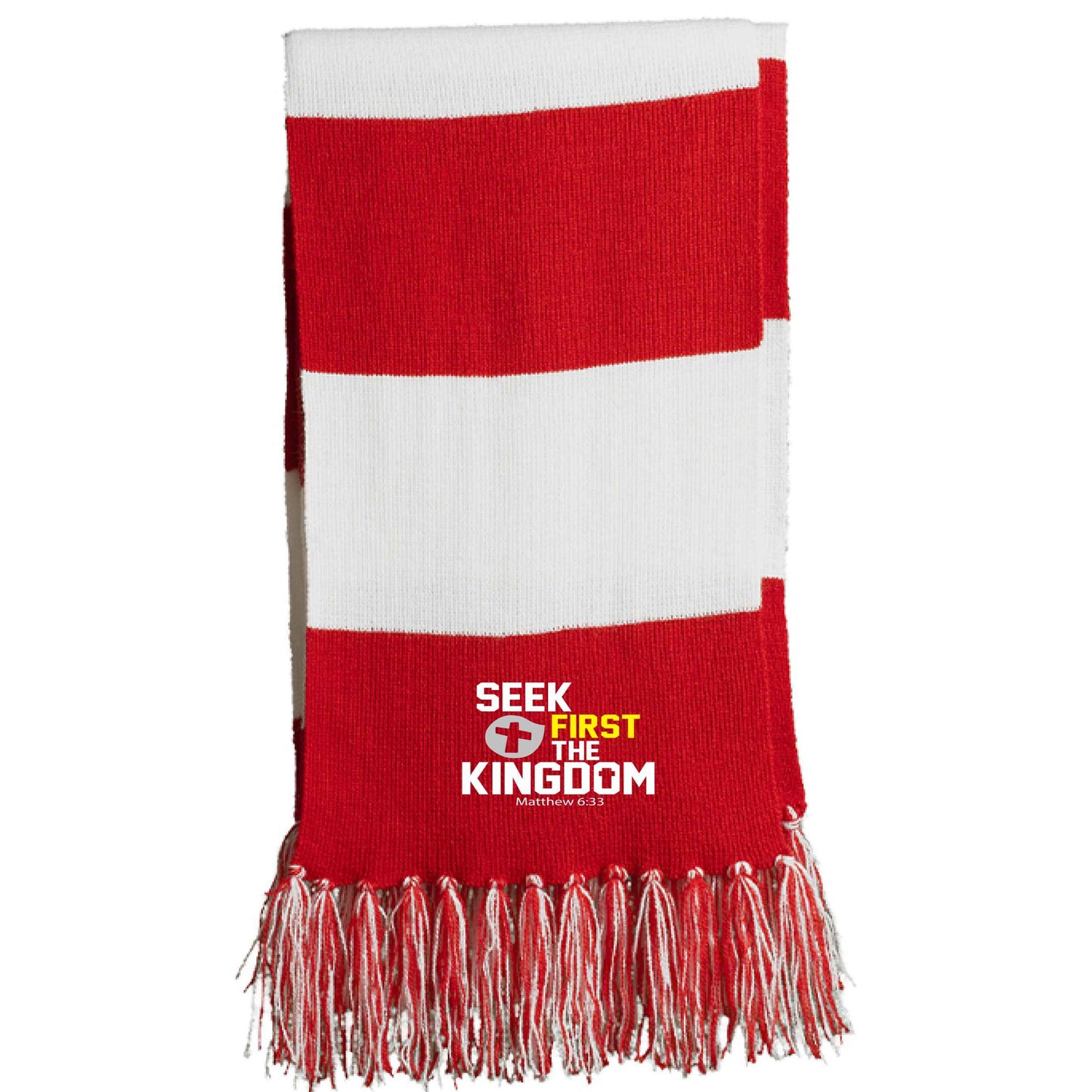 Seek First The Kingdom Christian Scarf - ClaimedbyGodDesigns