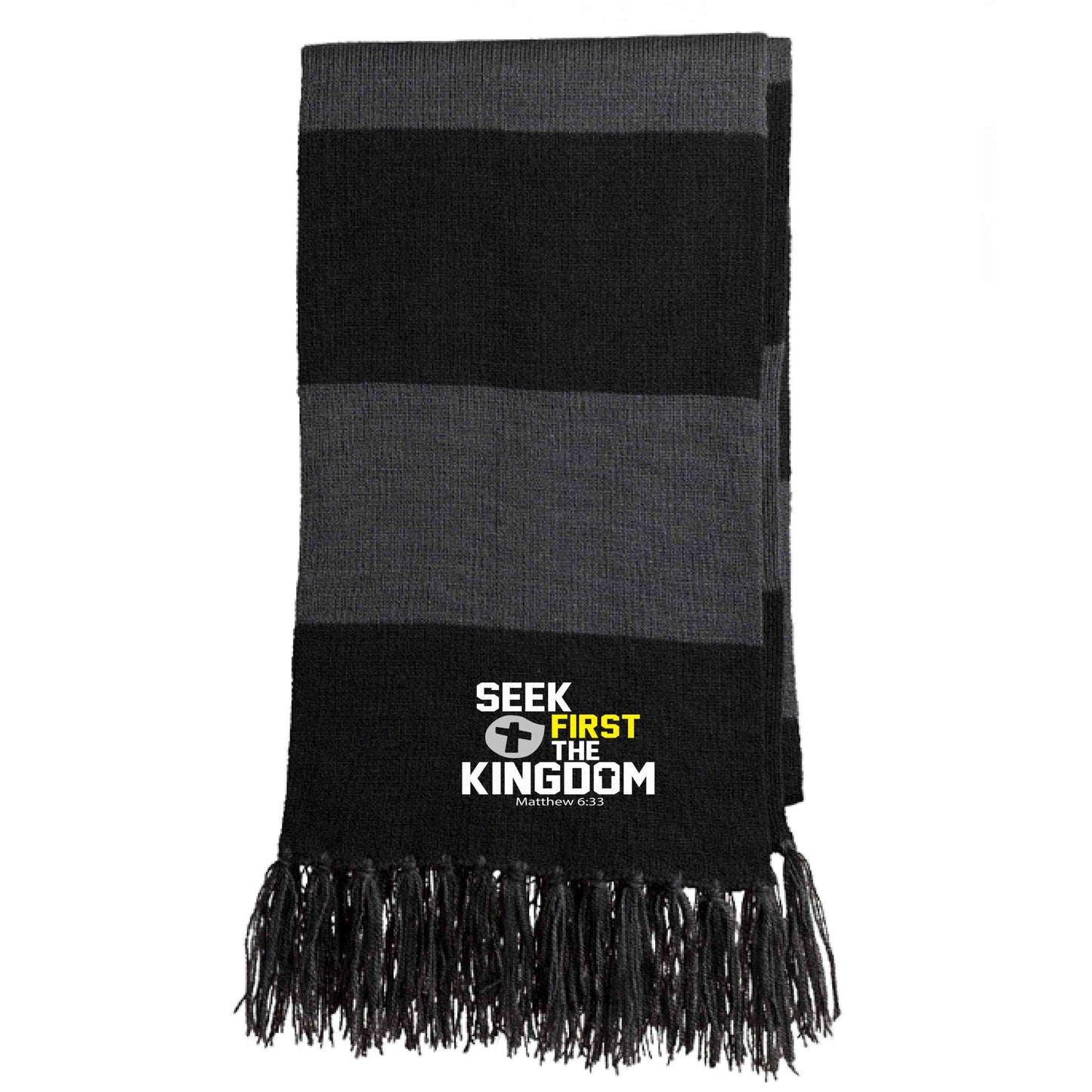 Seek First The Kingdom Christian Scarf - ClaimedbyGodDesigns