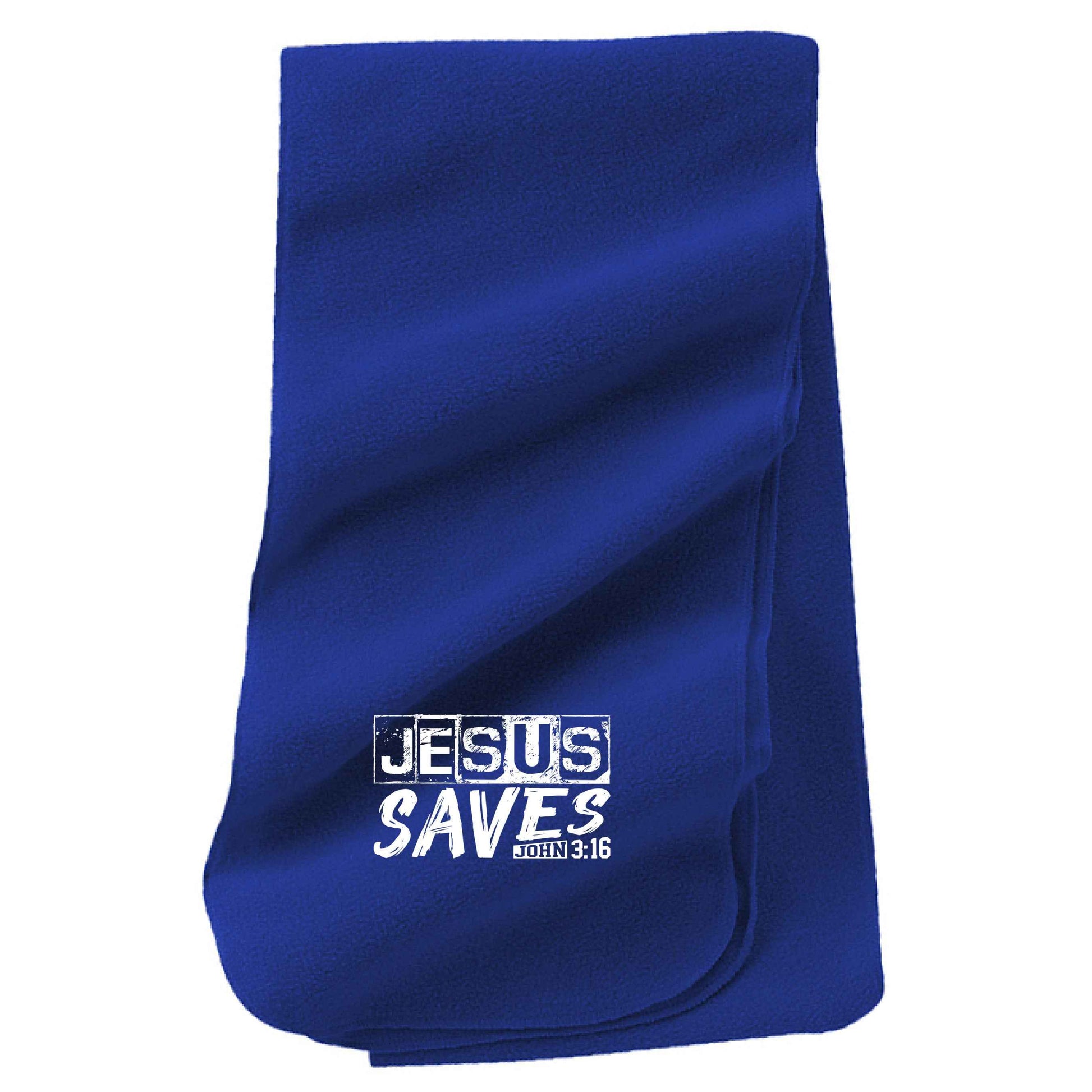 He Saves Christian Scarf - ClaimedbyGodDesigns