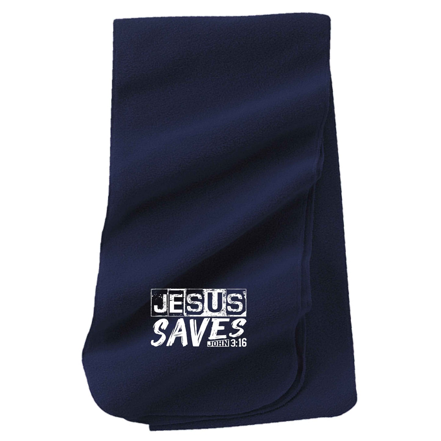 He Saves Christian Scarf - ClaimedbyGodDesigns