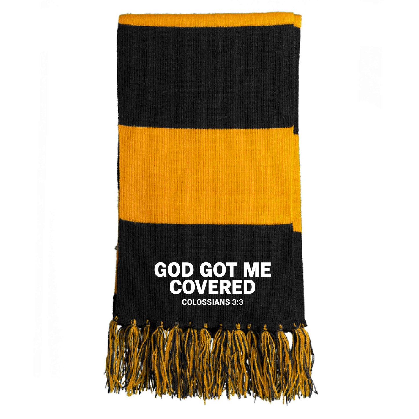 He Got Me Covered Christian Scarf - ClaimedbyGodDesigns