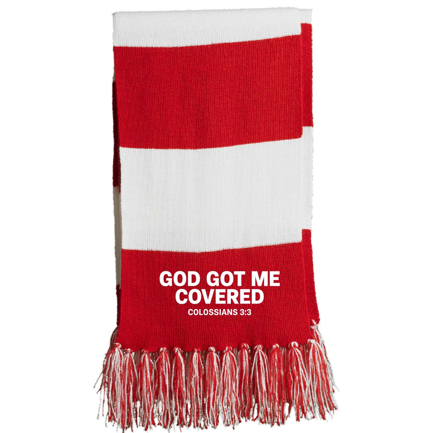 He Got Me Covered Christian Scarf - ClaimedbyGodDesigns