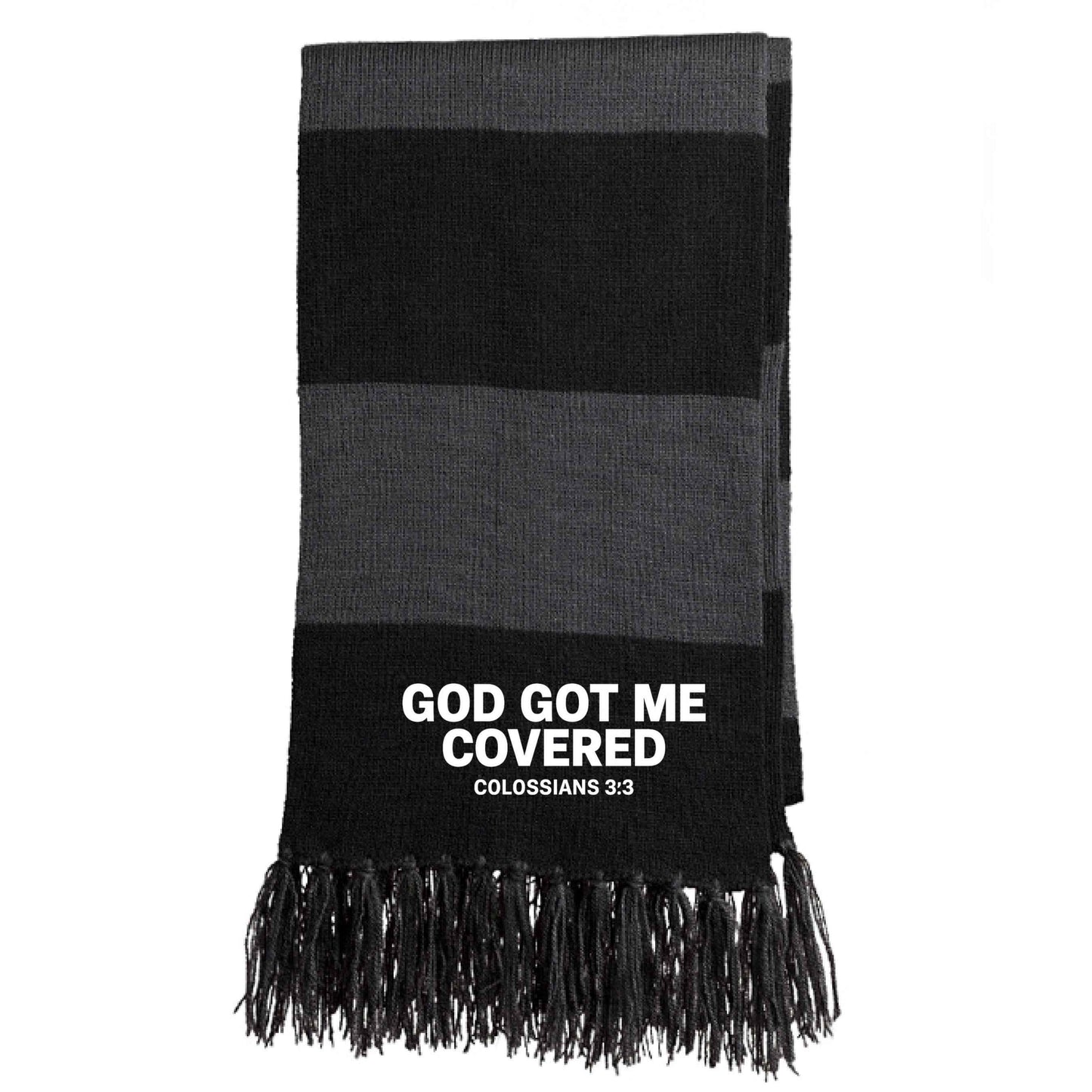 He Got Me Covered Christian Scarf - ClaimedbyGodDesigns