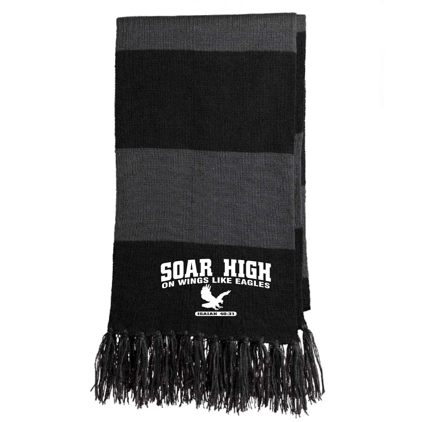 Soar High On Wings Like Eagles Christian Scarf