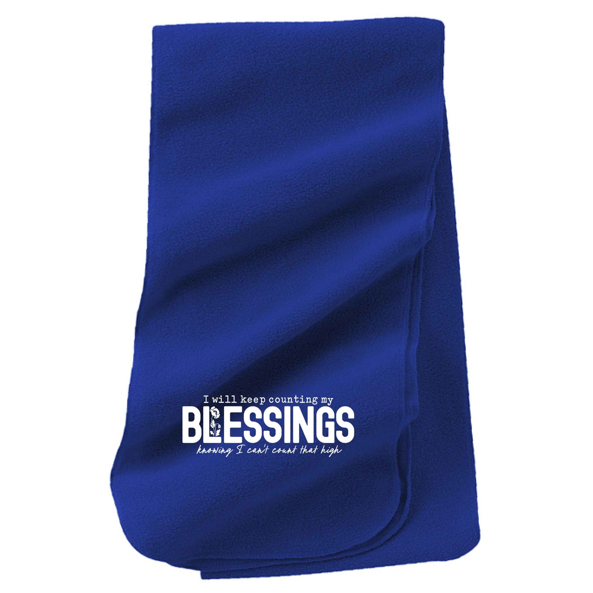 I Will Keep Counting My Blessings Christian Scarf - ClaimedbyGodDesigns