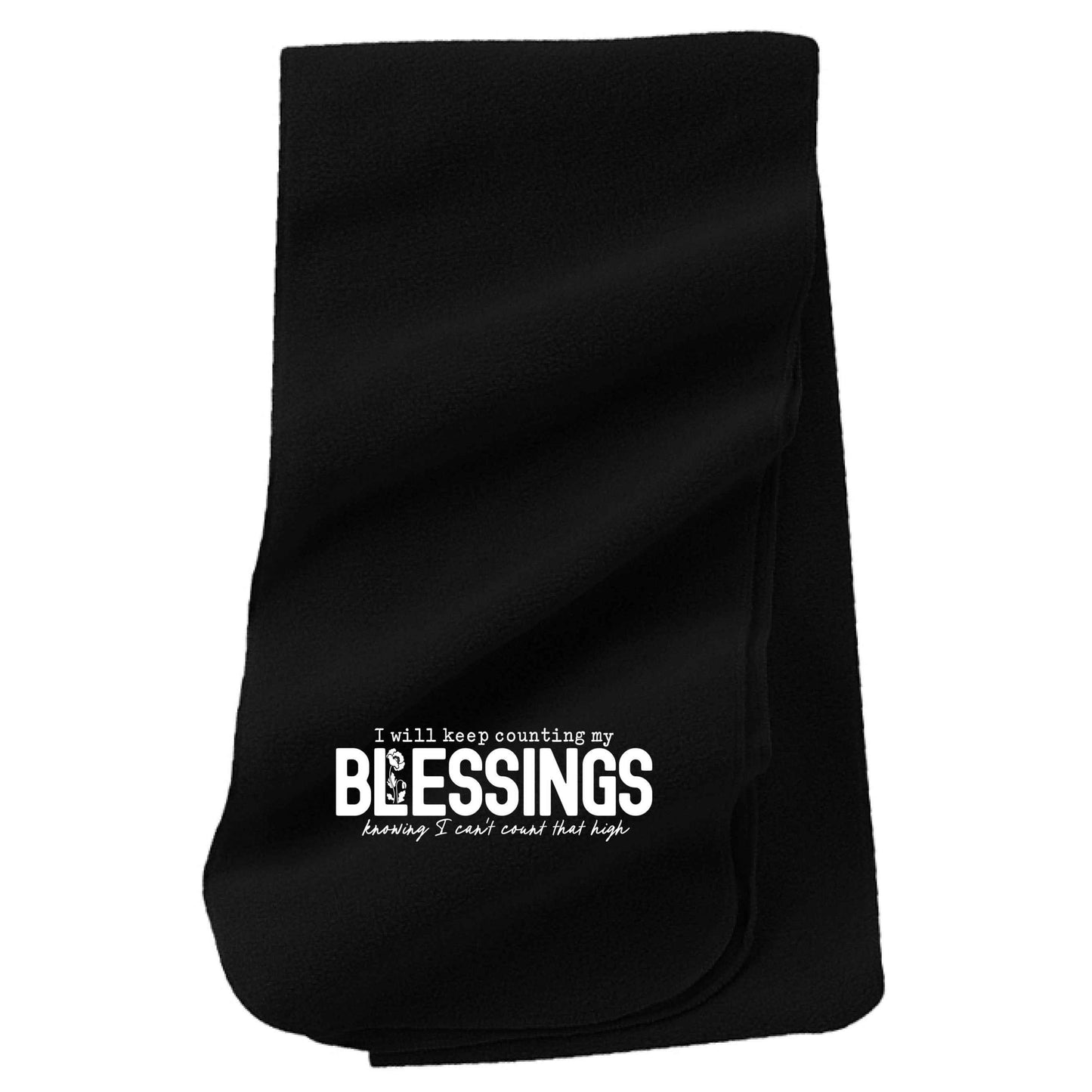 I Will Keep Counting My Blessings Christian Scarf - ClaimedbyGodDesigns