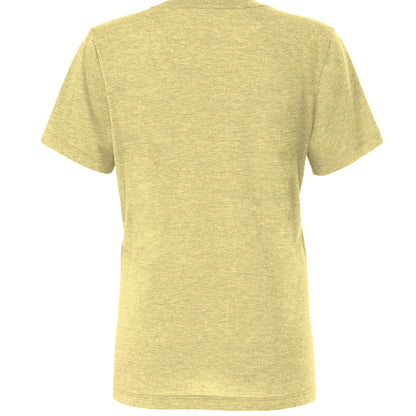Pale Yellow Triblend - BACK