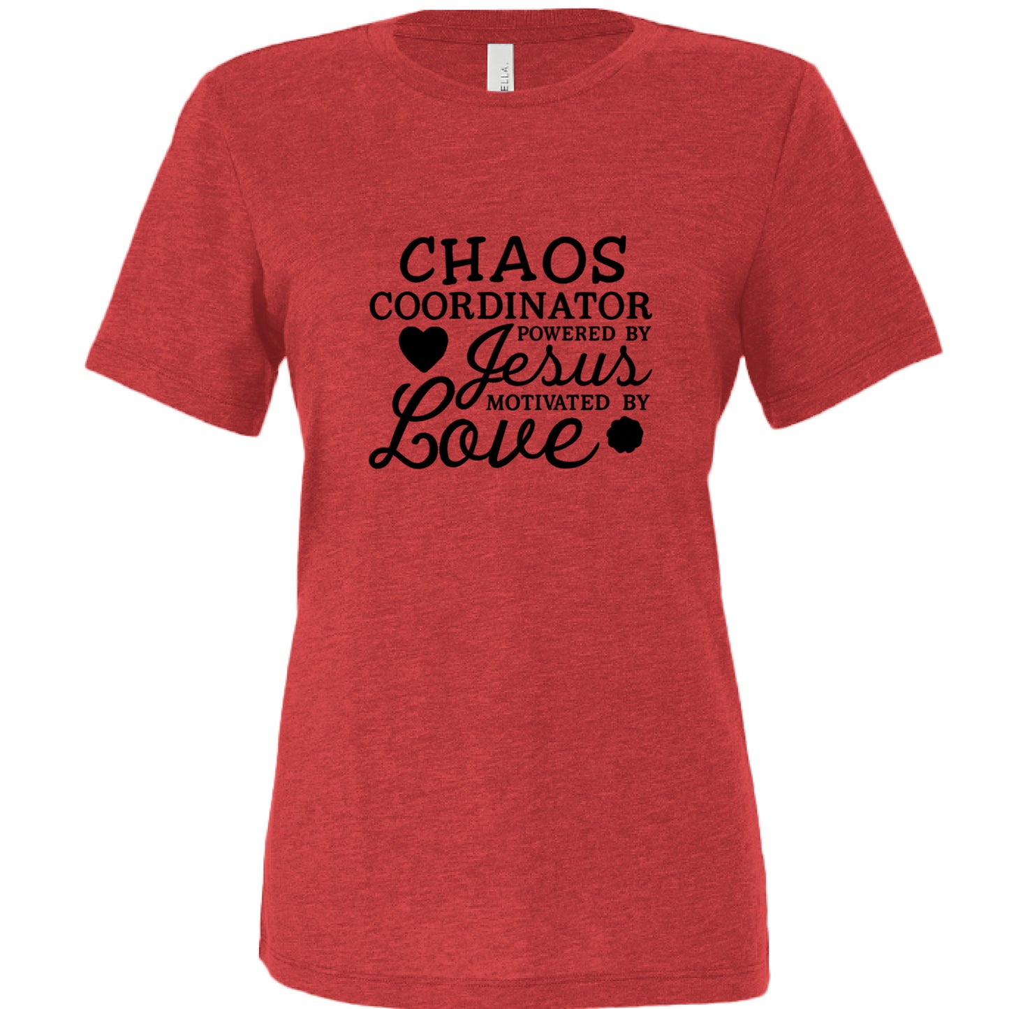 RED TRIBLEND - FRONT