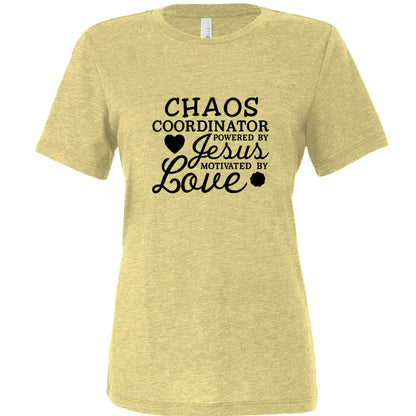 Pale Yellow Triblend - FRONT