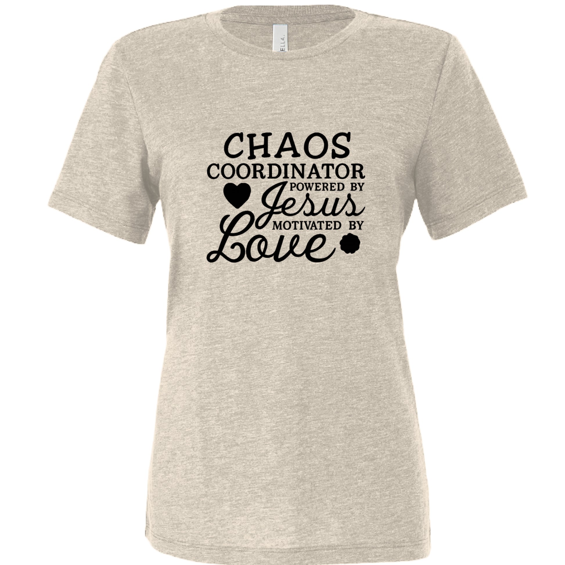 Solid Natural Triblend - FRONT