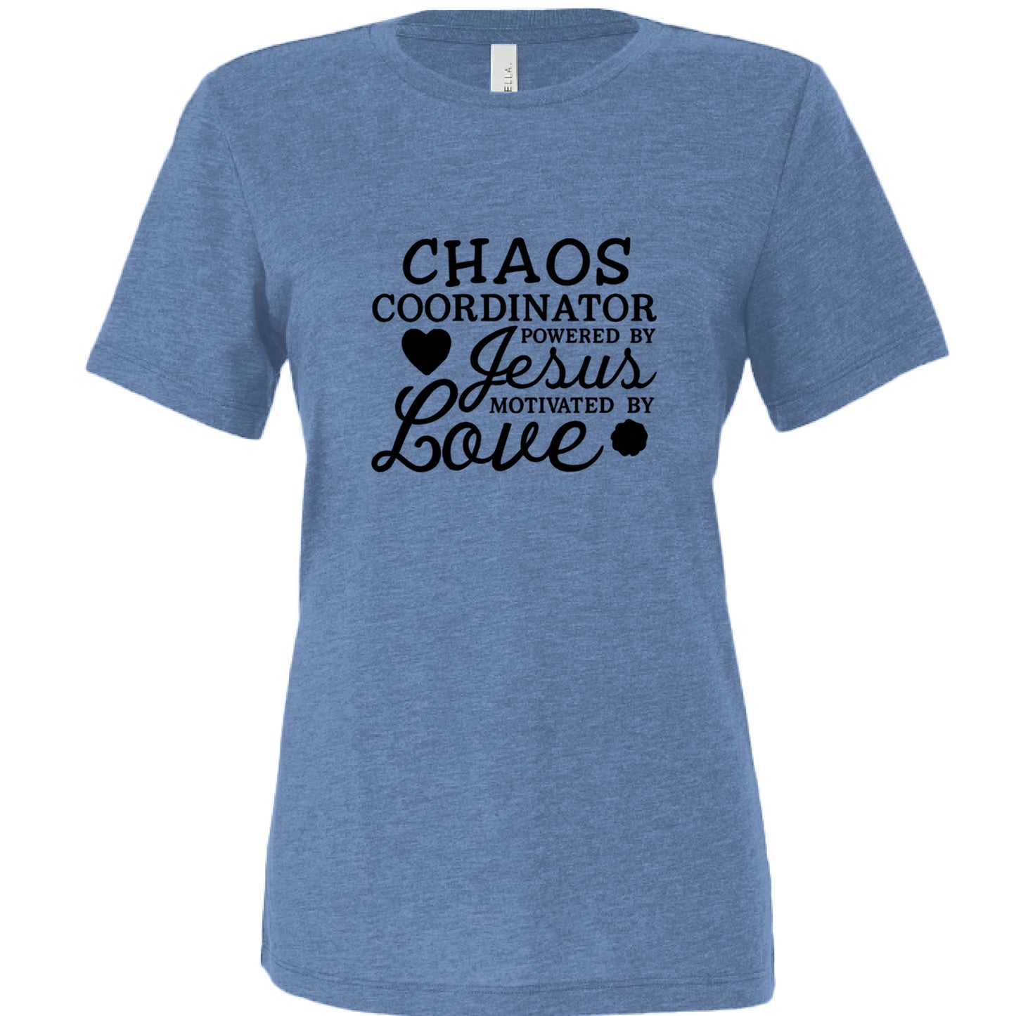 Blue Triblend - FRONT