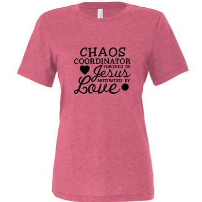 Char Pink Triblend - FRONT