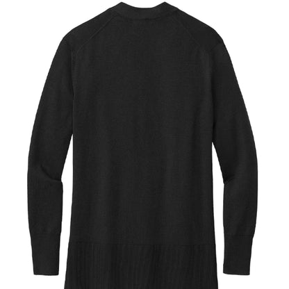 Faith Over Fear Premium Women's Christian Cotton Stretch Long Cardigan Sweater - ClaimedbyGodDesigns