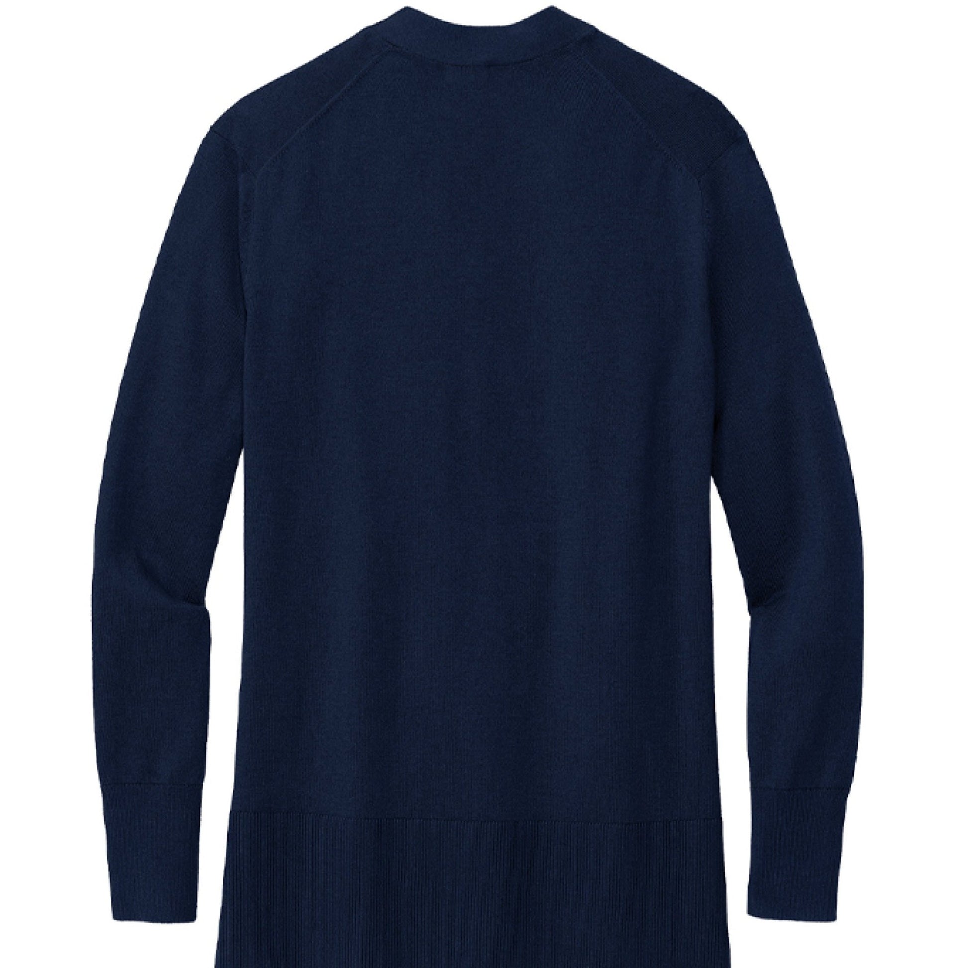 He Did It Premium Women’s Christian Cotton Stretch Long Cardigan Sweater - ClaimedbyGodDesigns