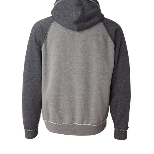 GRIT Grace Revealed In Trials Unisex Christian Vintage Heather Pullover Hooded Sweatshirt - ClaimedbyGodDesigns