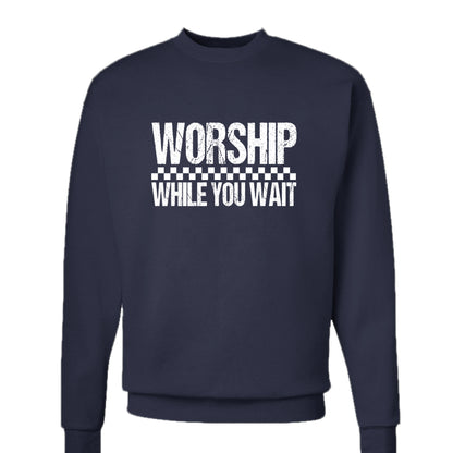 Heather Navy - FRONT