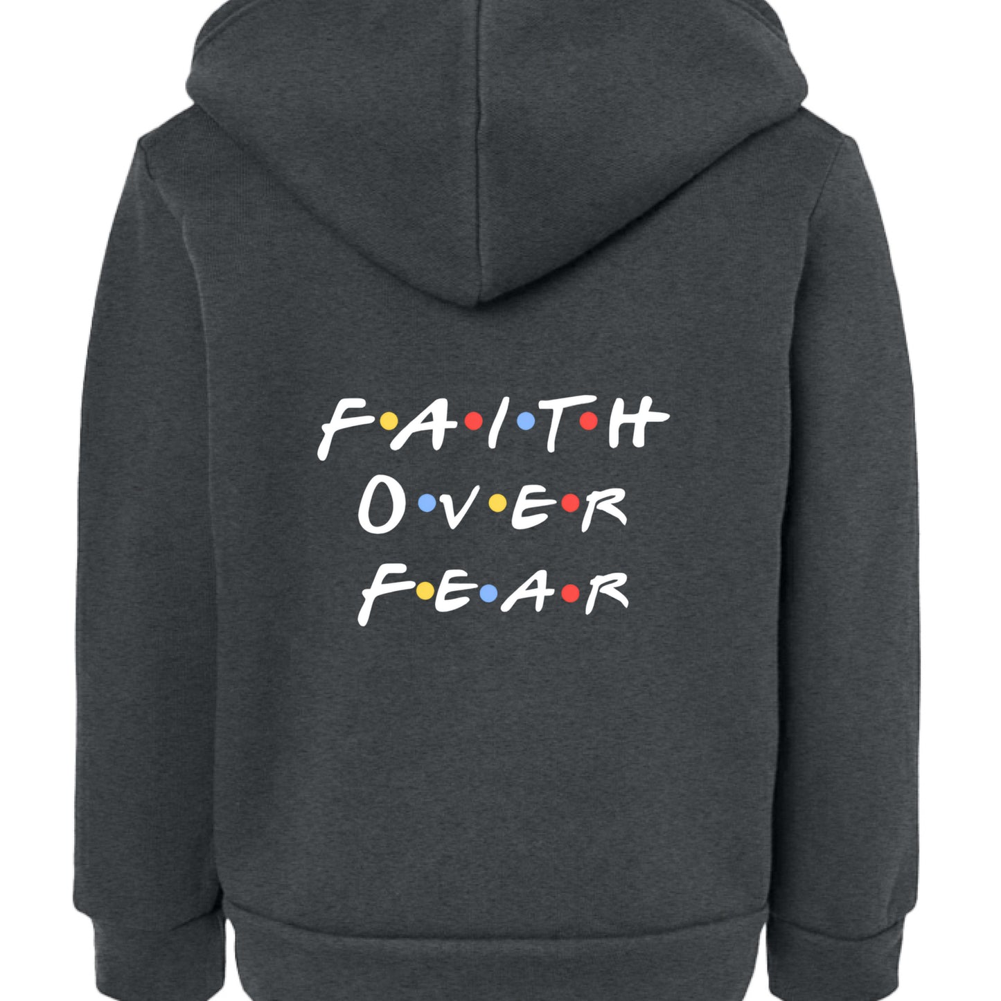 Dark Grey Heather - BACK