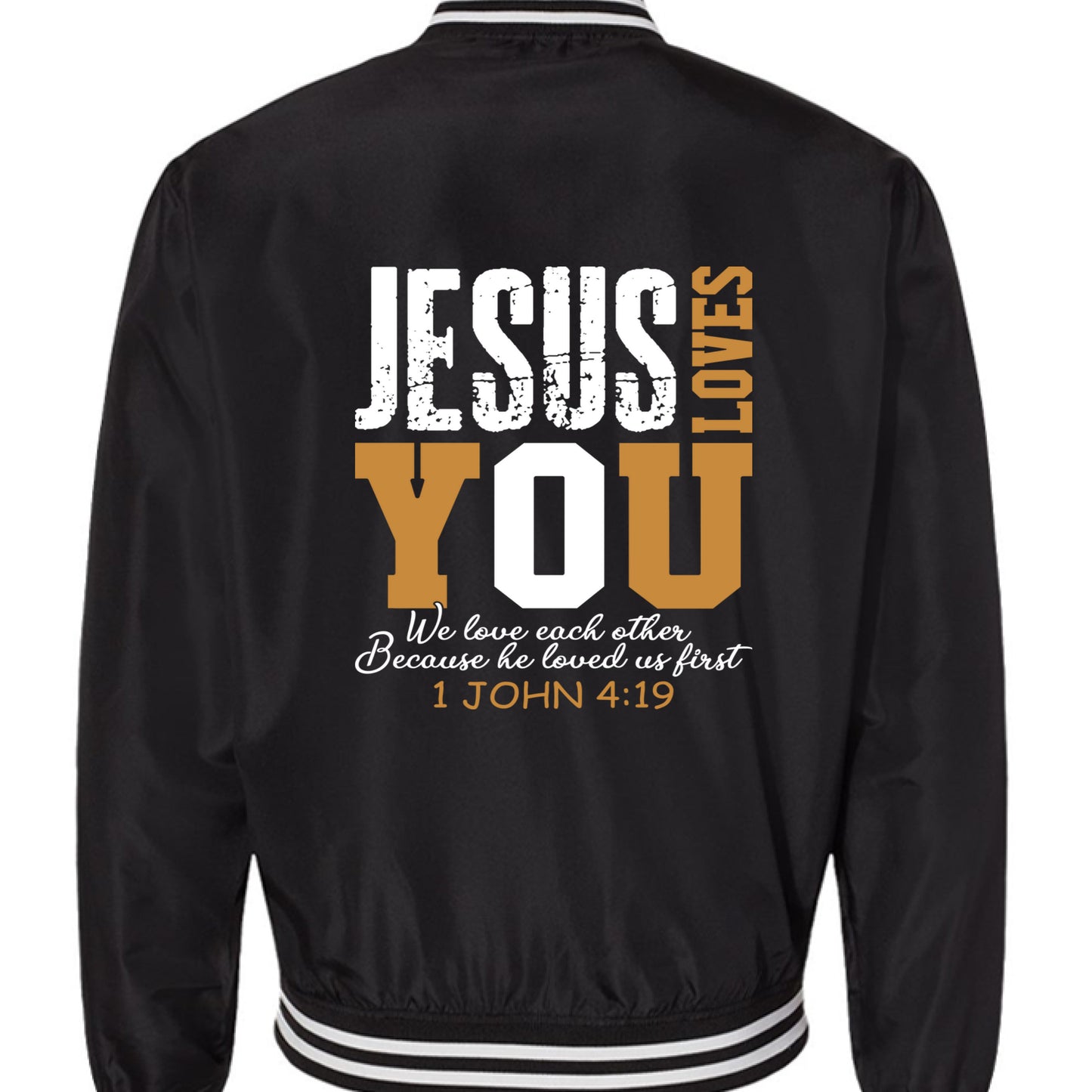 Black/ White Stripe - BACK