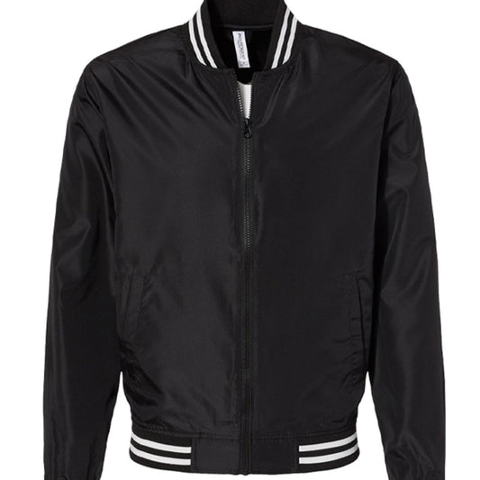 Black/ White Stripe - FRONT