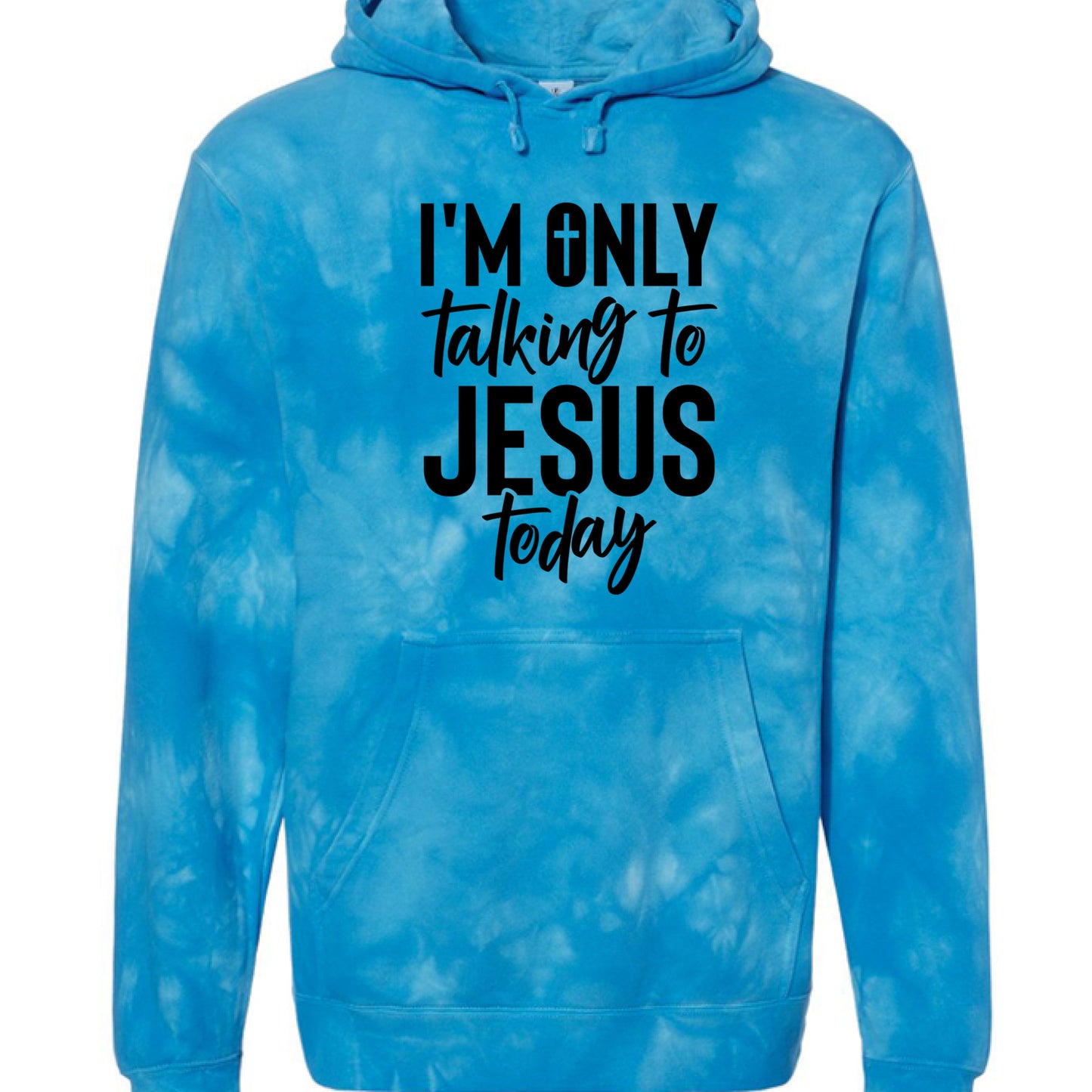 Tie Dye Aqua Blue - FRONT