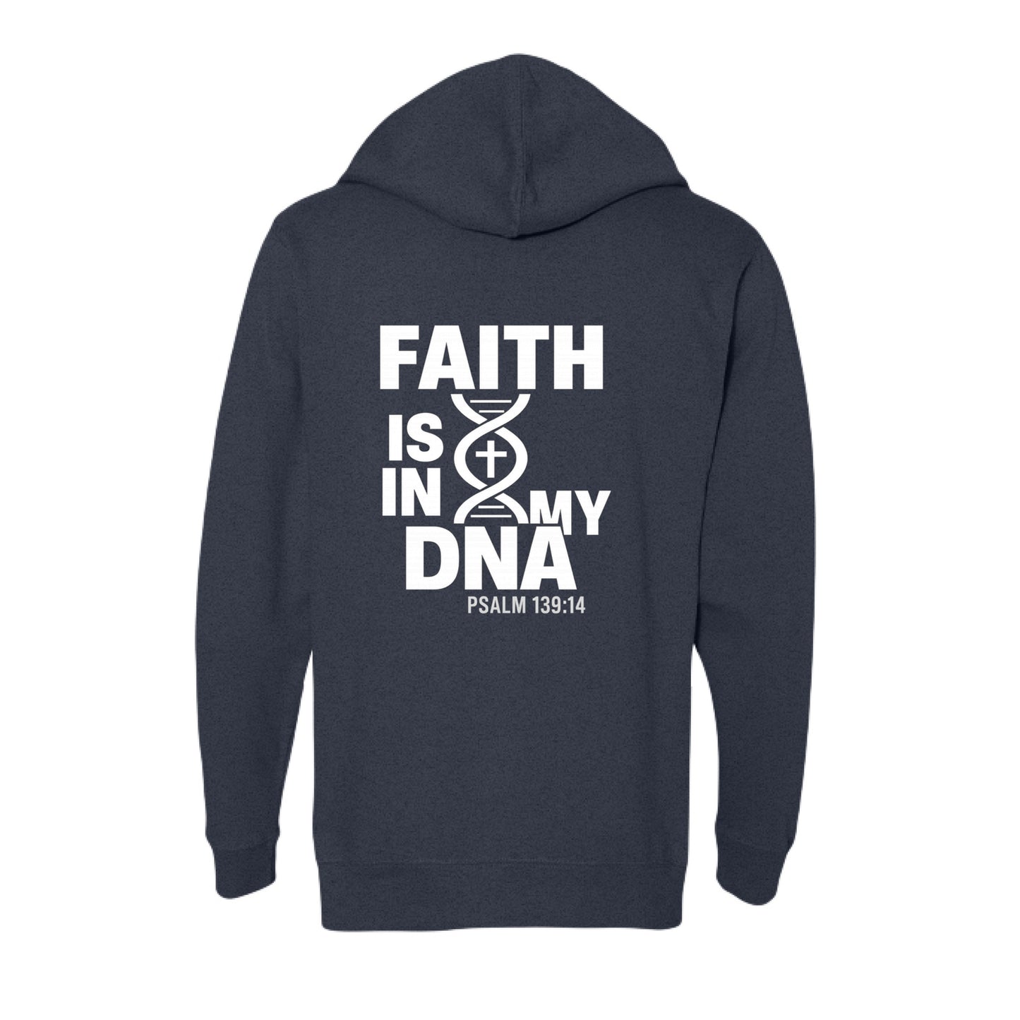 Classic Navy Heather - BACK