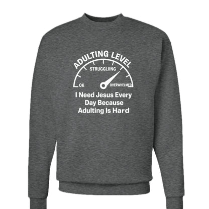 CHARCOAL HEATHER - FRONT