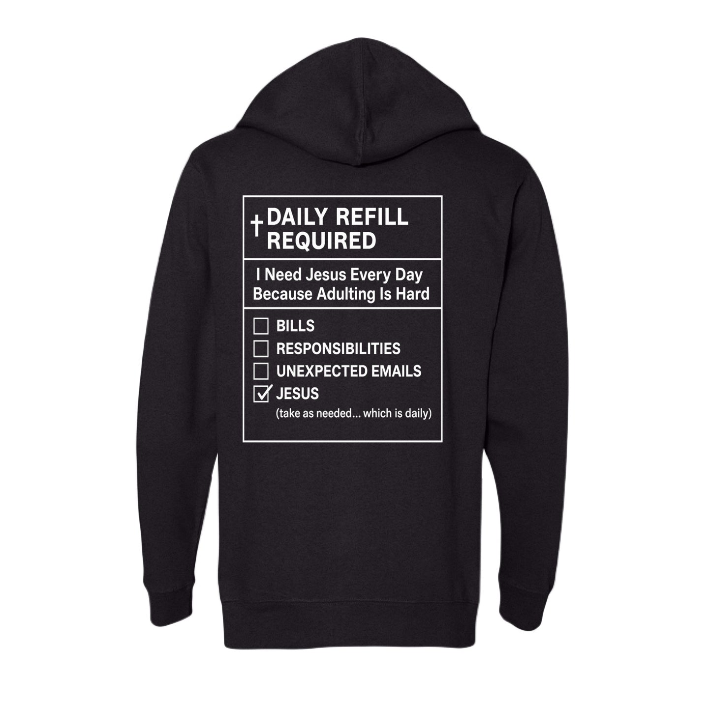 Charcoal Heather - BACK