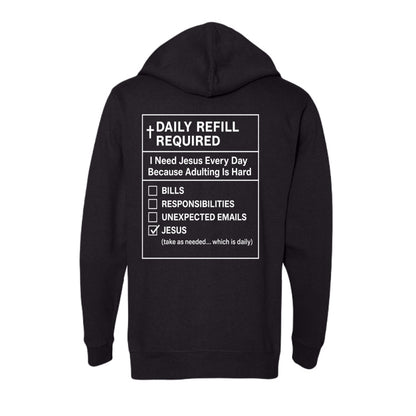 Charcoal Heather - BACK