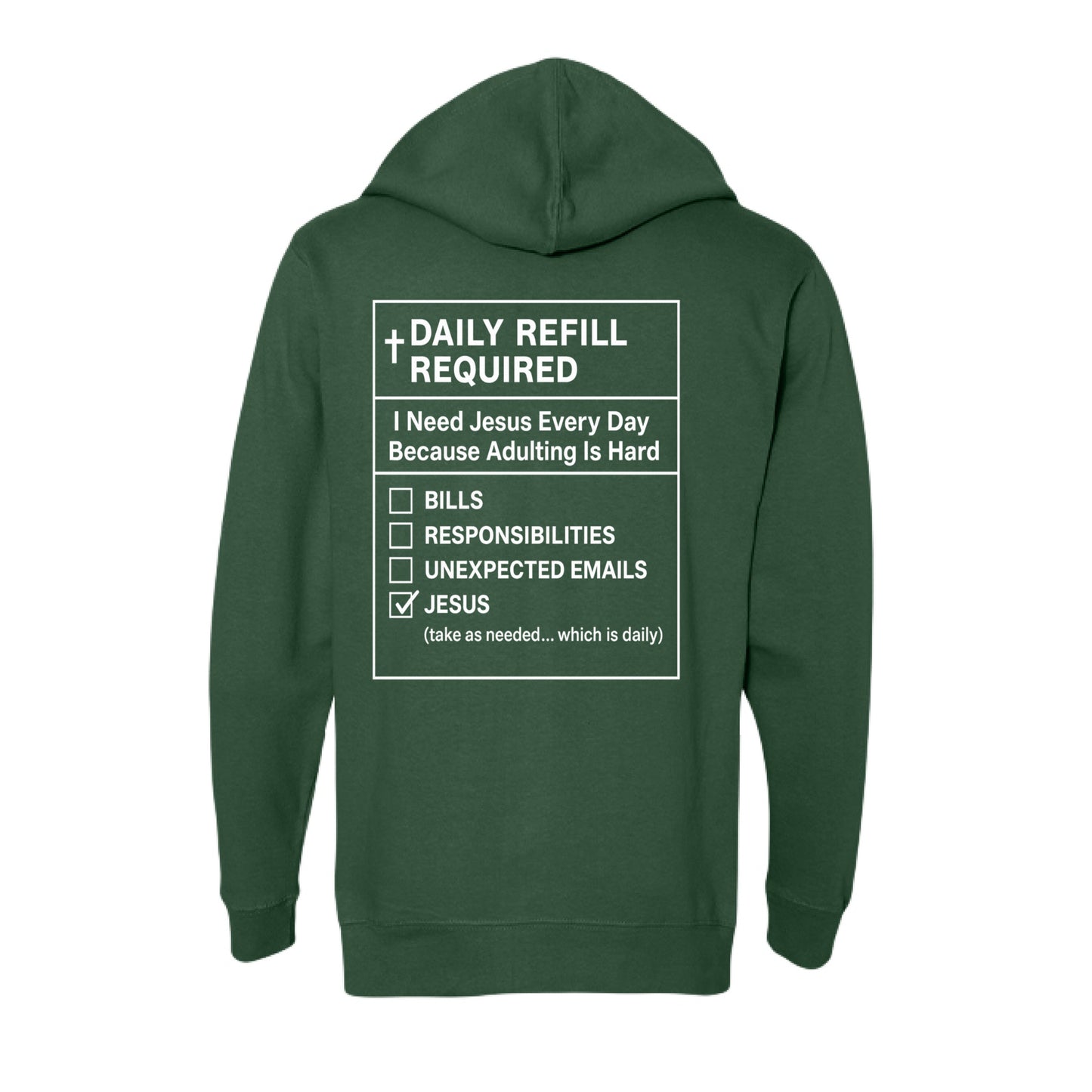 Alpine Green - BACK